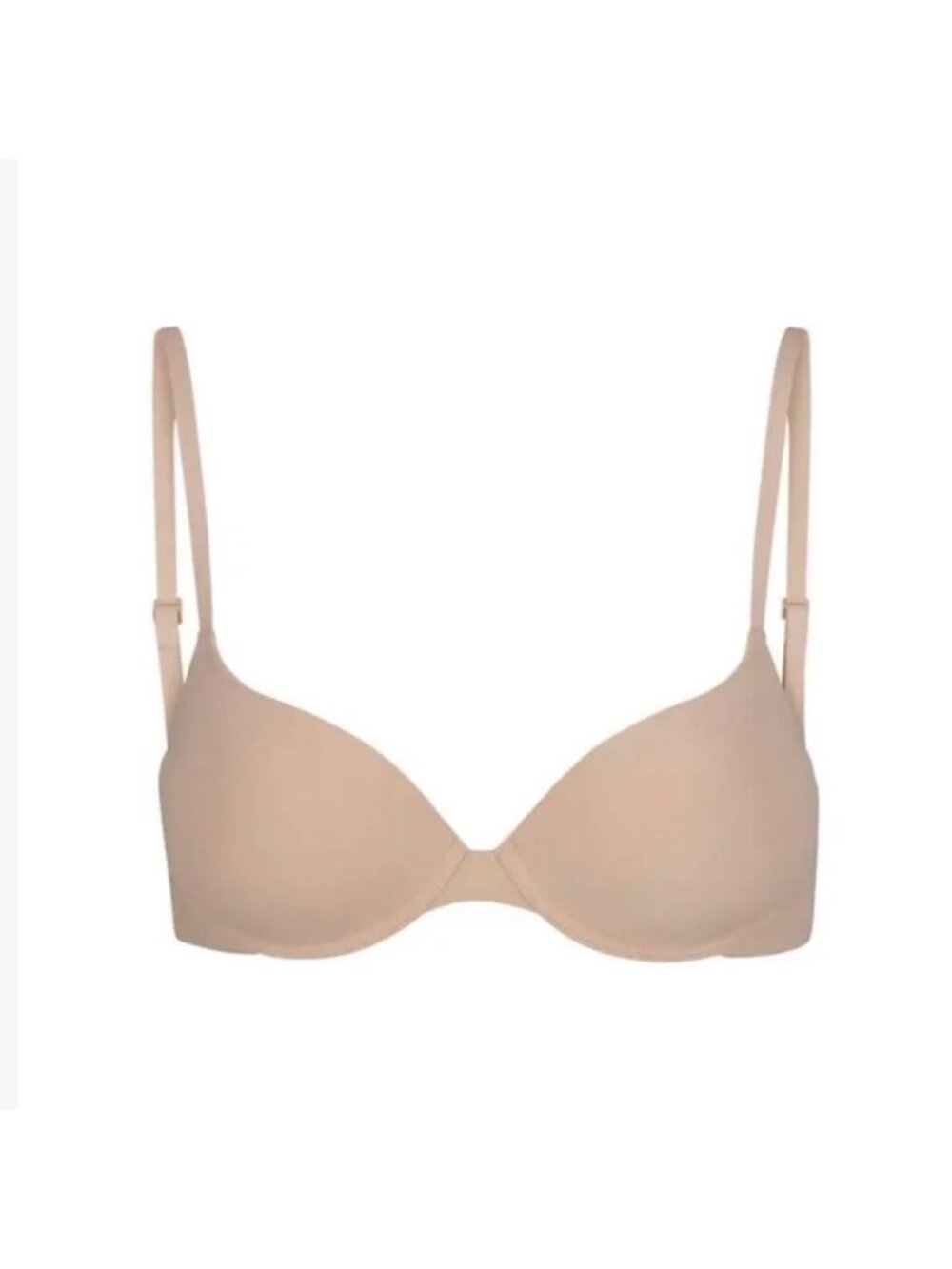 NWT SKIMS FITS EVERYBODY PUSH-UP DEMI BRA MICA - 36B
